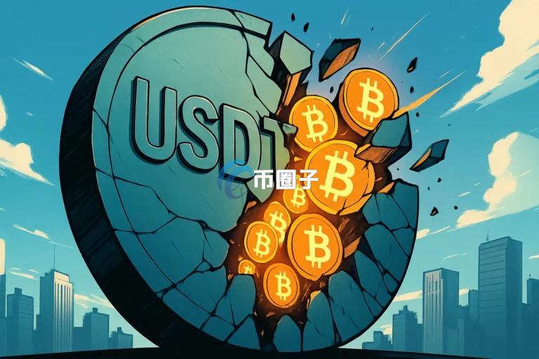 标普全球下调美元T旗下USD稳定币泰达币评级!购买BTC成主因?